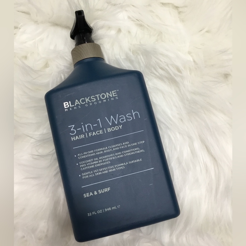 Blackstone Sea & Surf ~ 3-in-1 Wash for Men 32 fl oz ~ Limited Edition